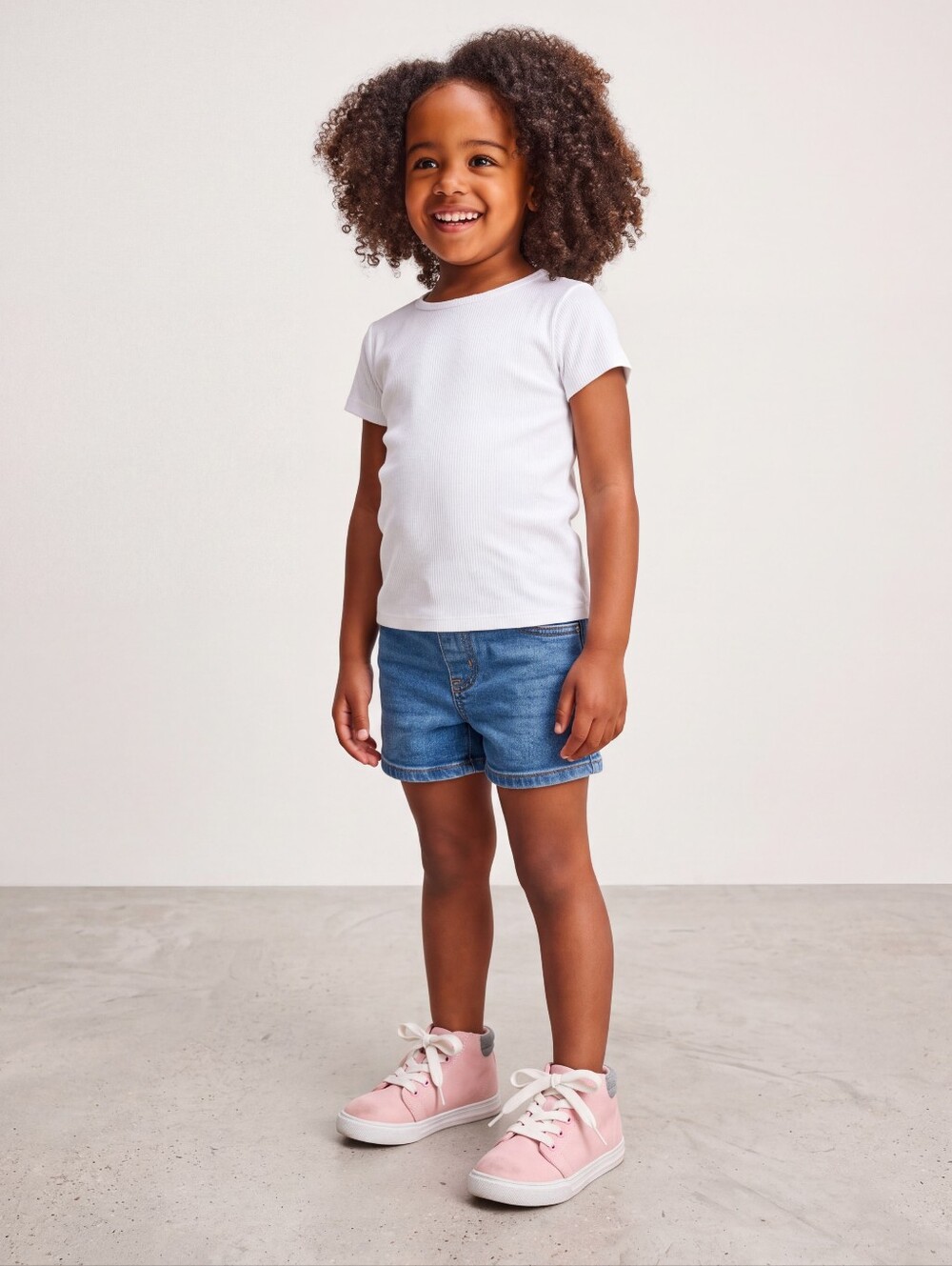 Carter's Simple Joys Girls Toddlers Sneakers Size 7M